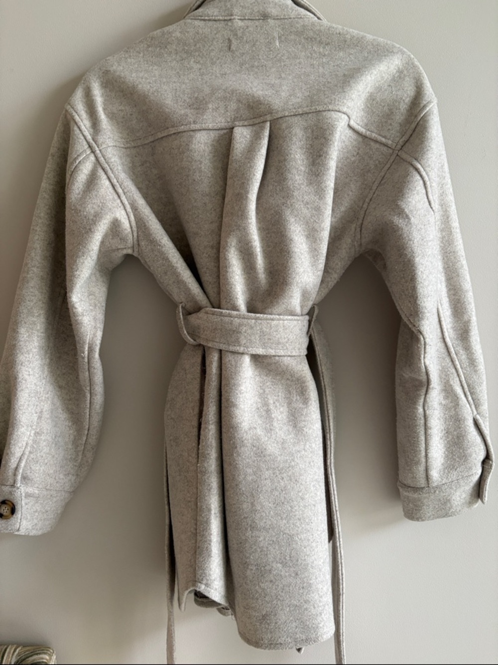 Petal & Pup Beige Shacket Coat NWOT - Picture 5 of 7
